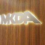 Backlit channel letters MKDA and graphic